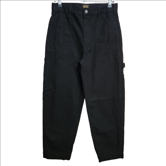 WOMEN'S RVCA BLACK RECESSION CARPENTER PANT SIZE 27 NWOT - Picture 13 of 13